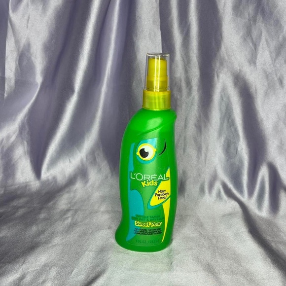 L'Oreal Kids Tangle Tamer Spray for Dry & Wet Hair Sweet Pear Detangler - Picture 1 of 2
